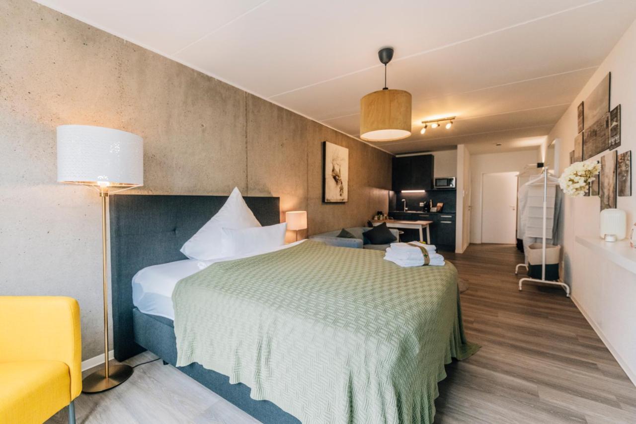 Modernes Stadt-Apartement Mitte Bielefeld Zewnętrze zdjęcie